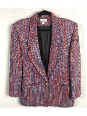 Old Money Blazer Women S Silk Textured Woven Luxury  Jacket Made in USA